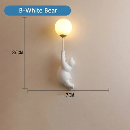Applique murale 3D dessin animé pour décoration chevet fille — LZ4X9P2