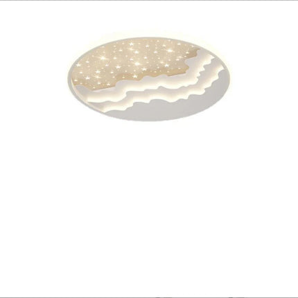 Plafonnier LED intelligent design ciel étoilé pour salon et salle à manger — LZ4P9XJ2
