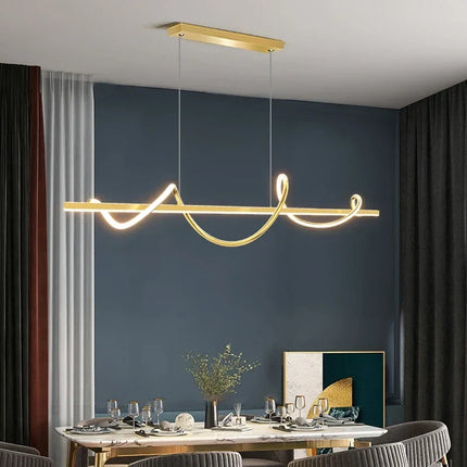 Suspension moderne avec LED réglables pour décoration intérieure — LZ4X9P