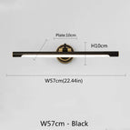 57 cm Noir / CHINE / Blanc chaud (2700-3500K)