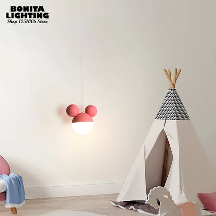 Suspension design moderne tête de souris pour enfants — LZ4X9P2Q