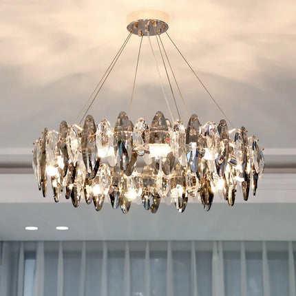 Lustre moderne en cristal pour décoration intérieure 2024 — LZ4X9B