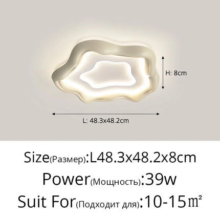 plafonniers à led modernes pour un éclairage intérieur créatif