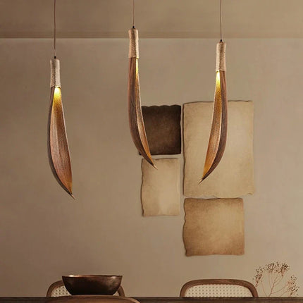 Lustre japonais style wabi-sabi pour décoration intérieure rétro — LZ4P9XJ