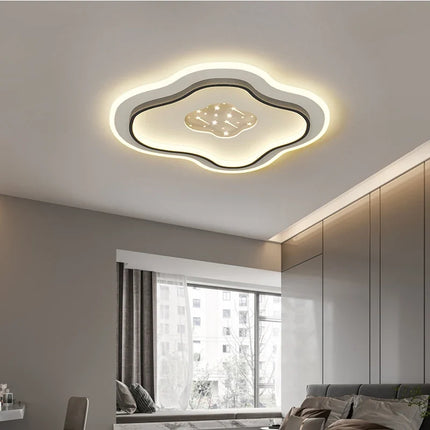Plafonnier LED moderne à luminosité réglable pour salon, chambre et cuisine — LZ4X9P
