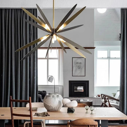 Lustre suspendu LED décoratif pour éclairage intérieur moderne — LZ4X7P9