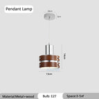 Lampe à suspension / Lumière chaude