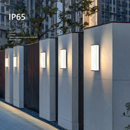 Applique murale LED étanche en acier inoxydable pour extérieur IP65 — LZ4X9B2