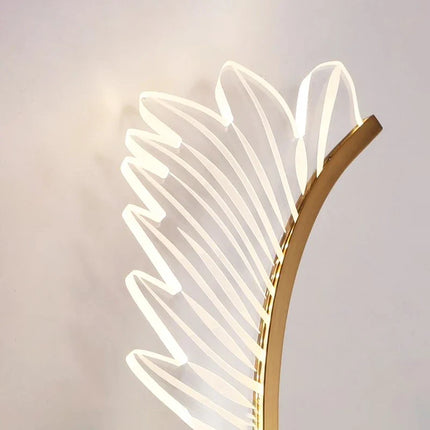 Applique murale nordique design plume moderne luxe — LZ4F7XQ
