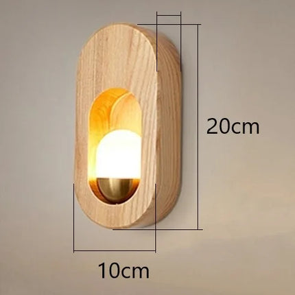 applique murale en bois design nordique pour décoration intérieure