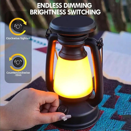 Lampe de bureau rétro décorative en forme de cheval pour intérieur et extérieur — LZ4P9XJ2