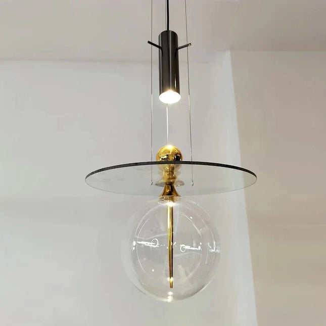Lustre en verre au design post-moderne pour intérieur — LZ4X7M