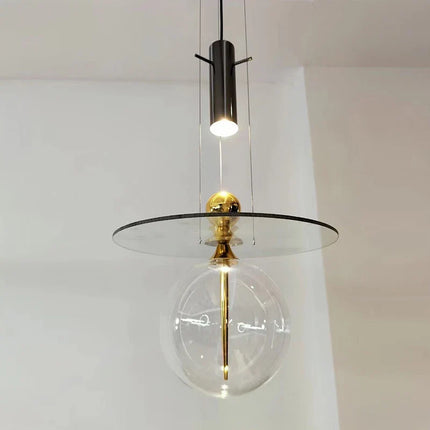 Lustre suspension en verre au design post-moderne pour intérieur — LZ4X9T