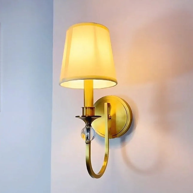 Applique murale dorée pour décoration intérieure moderne — LZ4X9T1