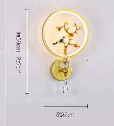 Applique murale LED cristal pour éclairage intérieur haut de gamme — LZ4P9XJ