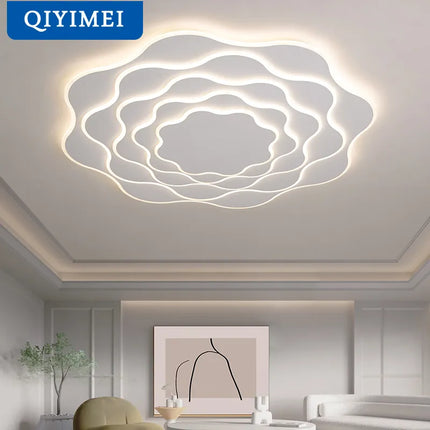 Plafonnier LED moderne en fer et acrylique pour intérieur — LZ4X9P
