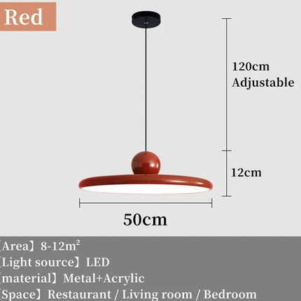 Suspension LED créative style rétro médiéval Bauhaus pour salon et restaurant — LZ4X9M