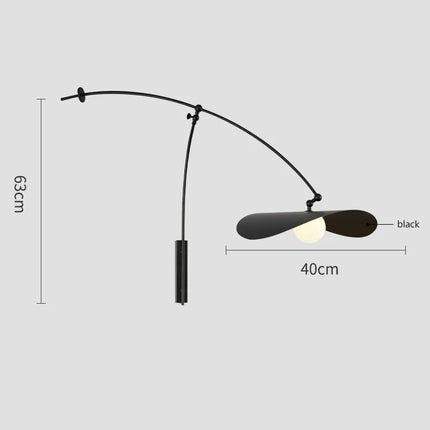 Applique murale rétro à bras long pour chambre — LZ4X9Q2