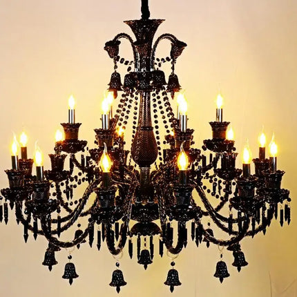 Lustre en cristal à 44 bras pour hôtel et centre commercial — LZ4X9P