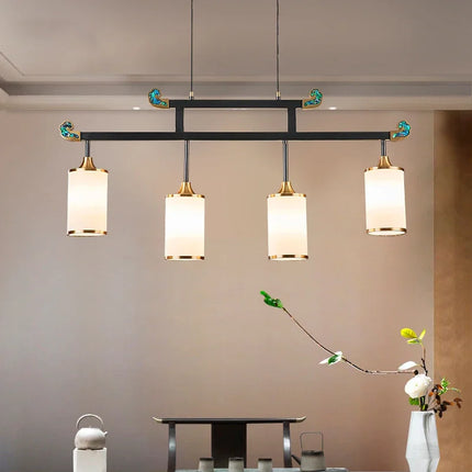 Lustre en cuivre au design luxueux pour intérieur moderne — LZ4X9P2