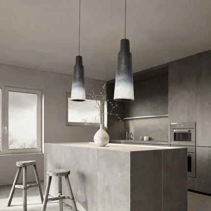 Lustre LED suspension style wabi sabi nordique pour restaurant et bar — LZ4X9T2