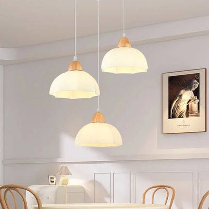 Suspension en bois au design moderne pour décoration intérieure — LZ4X9T