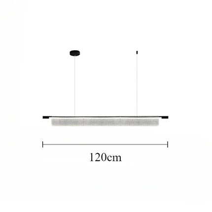 Lustre linéaire moderne pour décoration intérieure et restaurant — LZ4G7T9