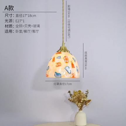 Suspension décorative méditerranéenne en coquillage naturel — LZ4XJ9
