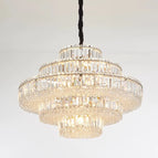 Dia80H62cm / Argent / Lumière blanche