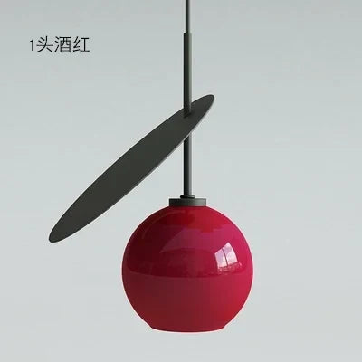 Suspension en verre au design moderne pour décoration intérieure — LZ4X9M