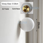 Verre brillant 20 cm 1 / Lumière blanche / 110V-230V CA