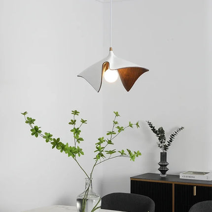 Lustre suspension nordique au design wabi-sabi rétro pour intérieur moderne — LZ4X9QJ