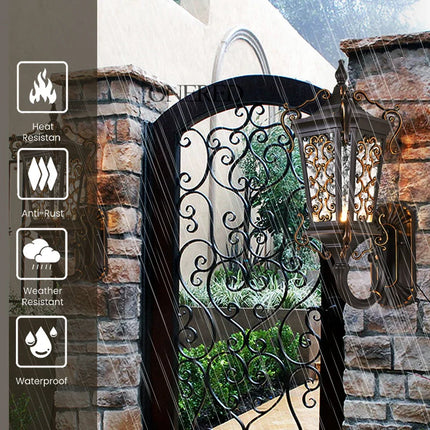 Applique murale extérieure super lumineuse pour jardin et balcon — LZ4X9P2