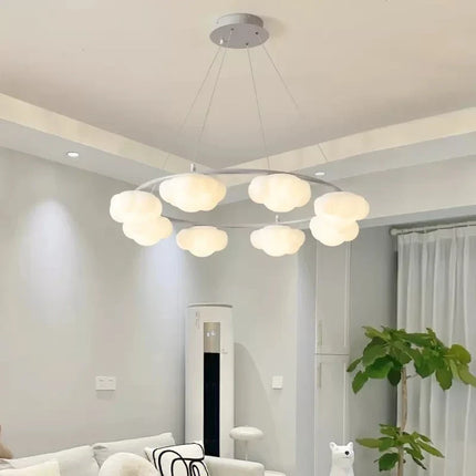 Lustre en forme de nuage avec télécommande pour enfants — LZ4D9X