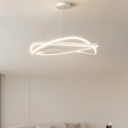 Lustre anneau moderne et minimaliste pour intérieur — LZ4Q7X9