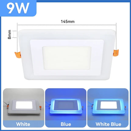 Plafonnier encastré LED lumière froide au design moderne pour intérieur — LZ4X9T2