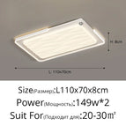 Rectangle blanc / 3 couleurs sans télécommande