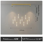 B-115cm-Or / Lumière neutre 4000K