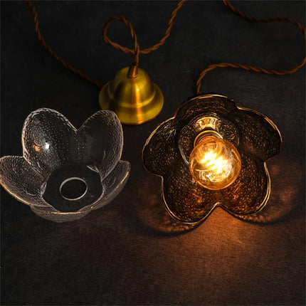 Suspension LED design nordique en laiton et verre — LZ4X9P