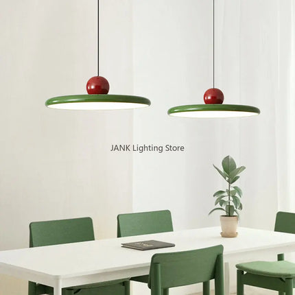Suspension LED créative style rétro médiéval Bauhaus pour salon et restaurant — LZ4X9M