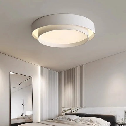Plafonnier rond au design moderne pour éclairage nordique créatif — LZ4X9M