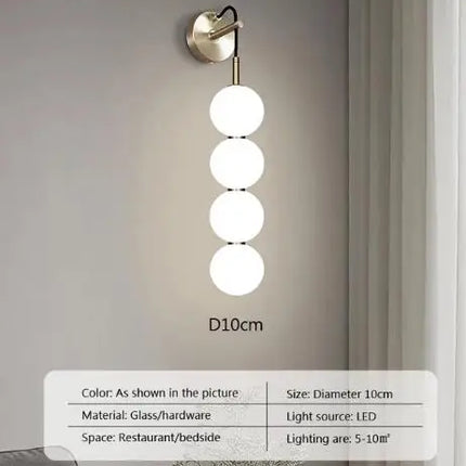 Suspension en verre au design nordique pour intérieur moderne — LZ4XJ9