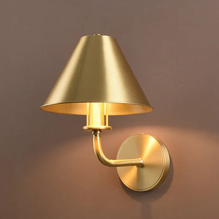 Applique murale en cuivre antirouille au design minimaliste pour intérieur moderne — LZ4X9J