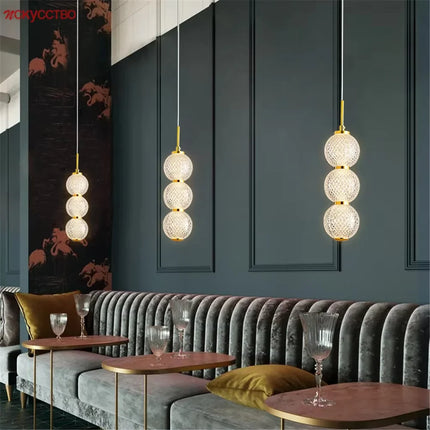 Suspension nordique en acrylique pour cuisine et restaurant — LZ4X9T1