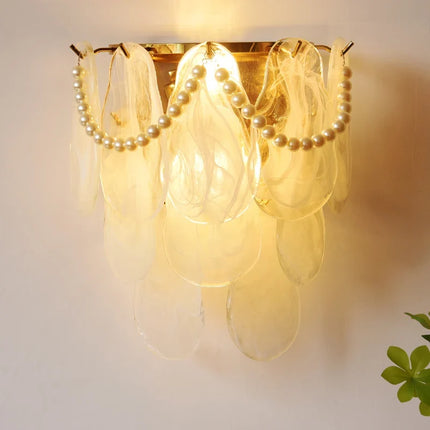 Applique murale LED en verre pour décoration intérieure moderne — LZ4X9T1