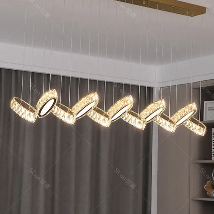 Suspension en cristal au design nordique luxueux nouvelle collection — LZ4X9M