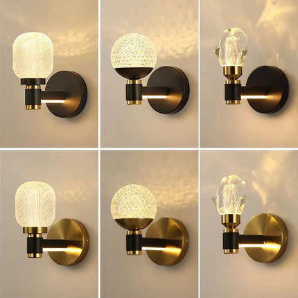applique murale moderne à led pour décoration intérieure chaleureuse