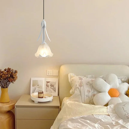 Lustre suspension en verre pour espaces modernes — LZ4X9T