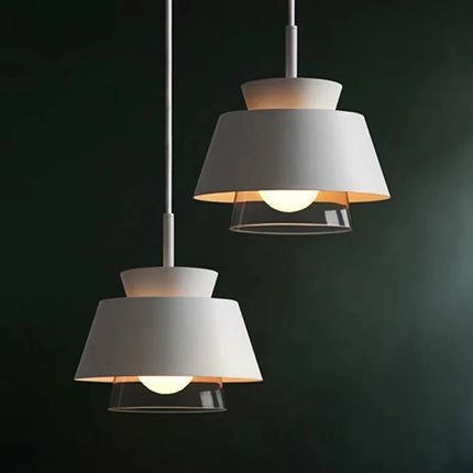 Suspension décorative en verre et fer style nordique pour intérieur — LZ4M9X2