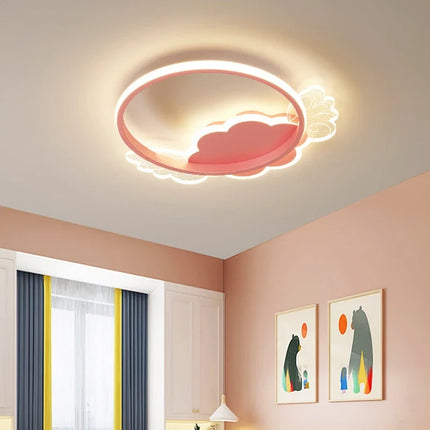 Plafonnier nuage mignon pour chambre de princesse fille — LZ4X9P